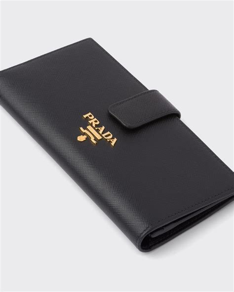 prada saffiano vernic cipria|Black Large Saffiano Leather Wallet .